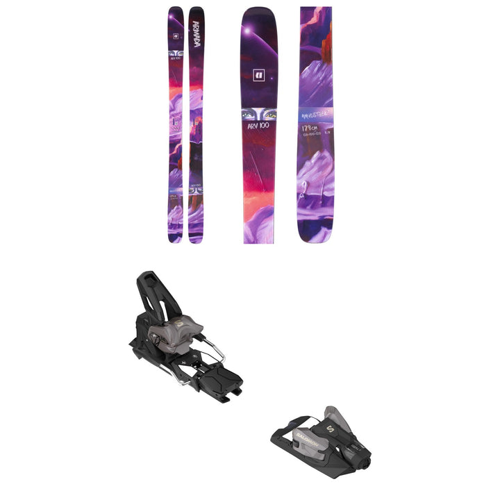 Armada ARV 100 Skis + Salomon Strive 14 GW Ski Bindings 2026