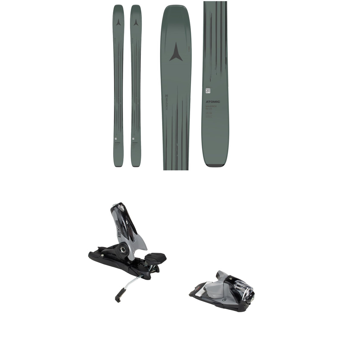 Atomic Maverick 96 CTI Skis + Look SPX 12 GW Pro Ski Bindings 2026