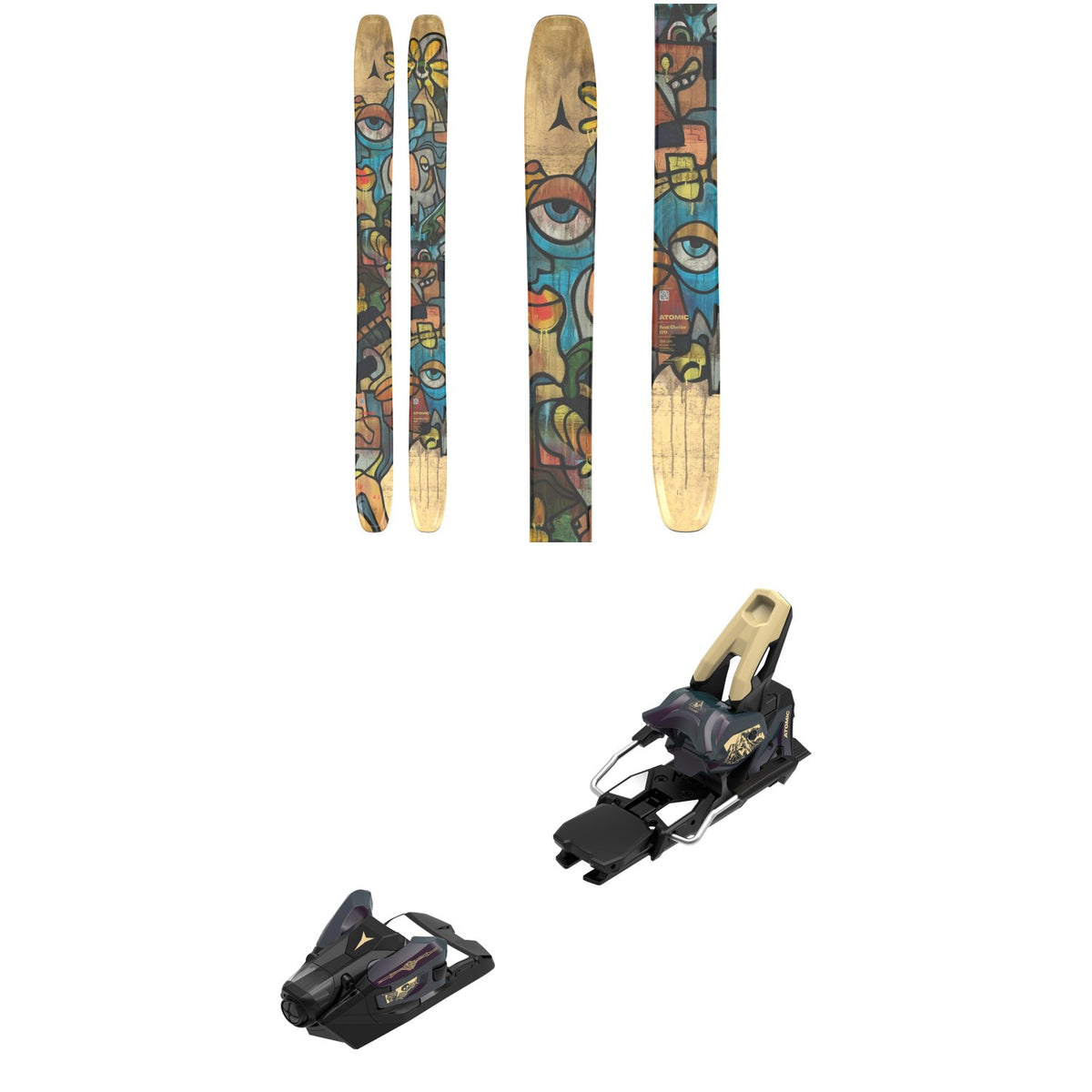 Atomic Bent Chetler 120 Skis + Atomic Strive 14 GW Ski Bindings 2026