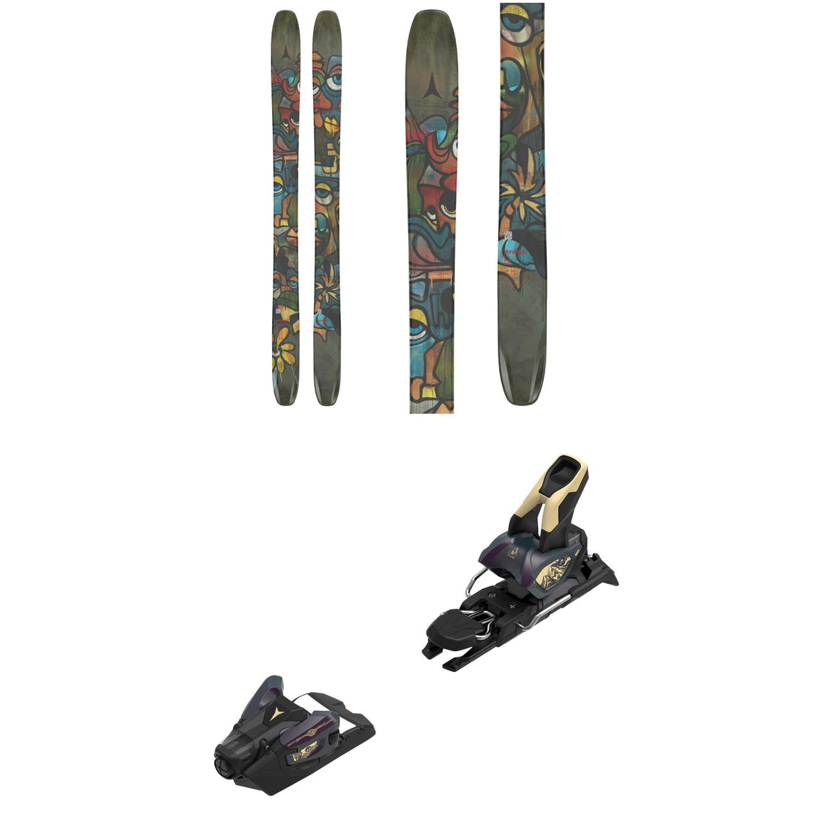 Atomic Bent 110 Skis + Atomic Strive 12 GW Ski Bindings 2026