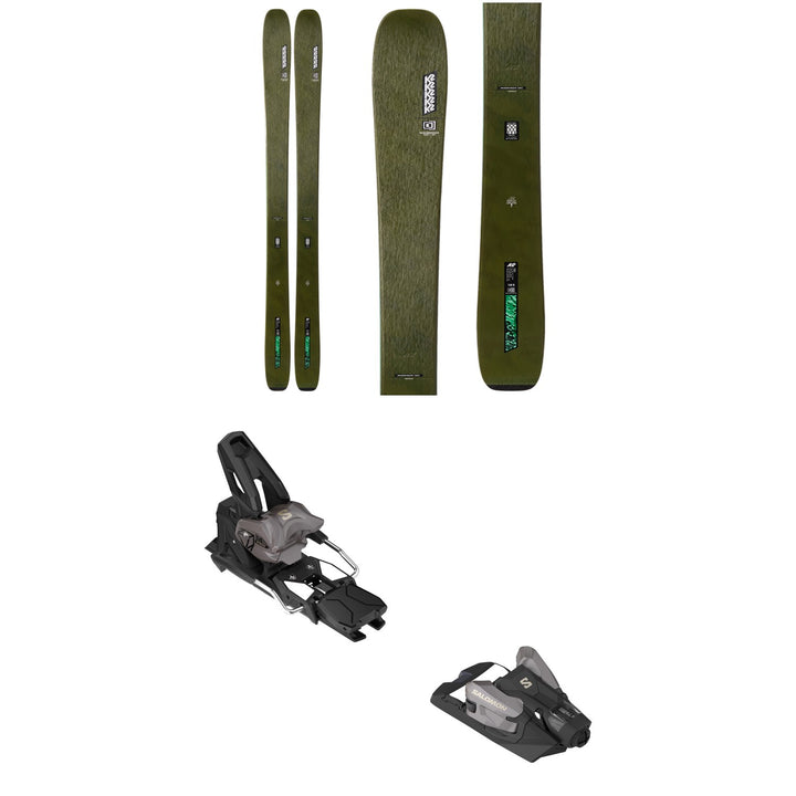 K2 Mindbender 106 C Skis + Salomon Strive 14 GW Ski Bindings 2026