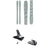 Salomon QST 100 Skis + Look SPX 12 GW Pro Ski Bindings 2026