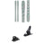 Salomon QST 100 Skis + Marker Griffon 13 ID Ski Bindings 2026