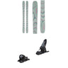 Salomon QST 100 Skis + Marker Griffon 13 ID Ski Bindings 2026