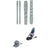 Salomon QST 100 Skis + Marker Squire 11 Ski Bindings 2026