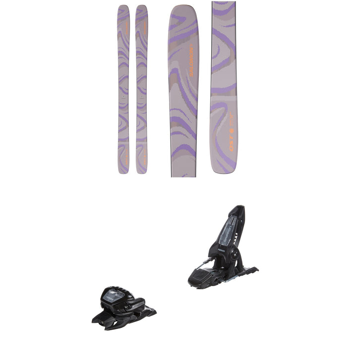 Salomon QST 106 Skis + Marker Griffon 13 ID Ski Bindings 2026