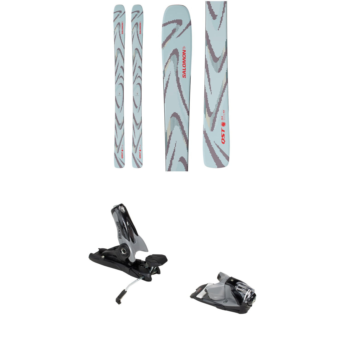Salomon QST 94 Skis + Look SPX 12 GW Pro Ski Bindings 2026