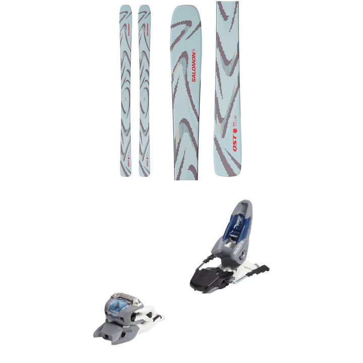 Salomon QST 94 Skis + Marker Squire 11 Ski Bindings 2026