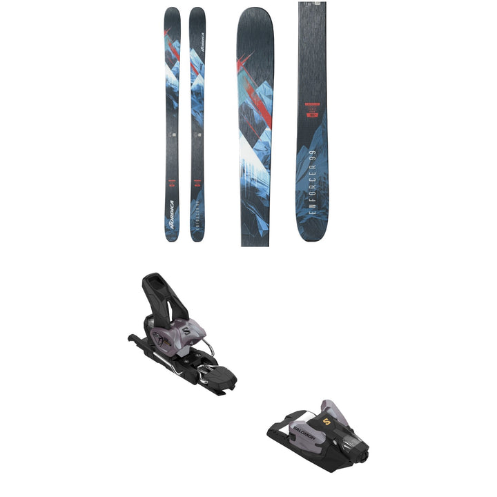 Nordica Enforcer 99 Skis + Salomon Strive 12 GW Ski Bindings 2026