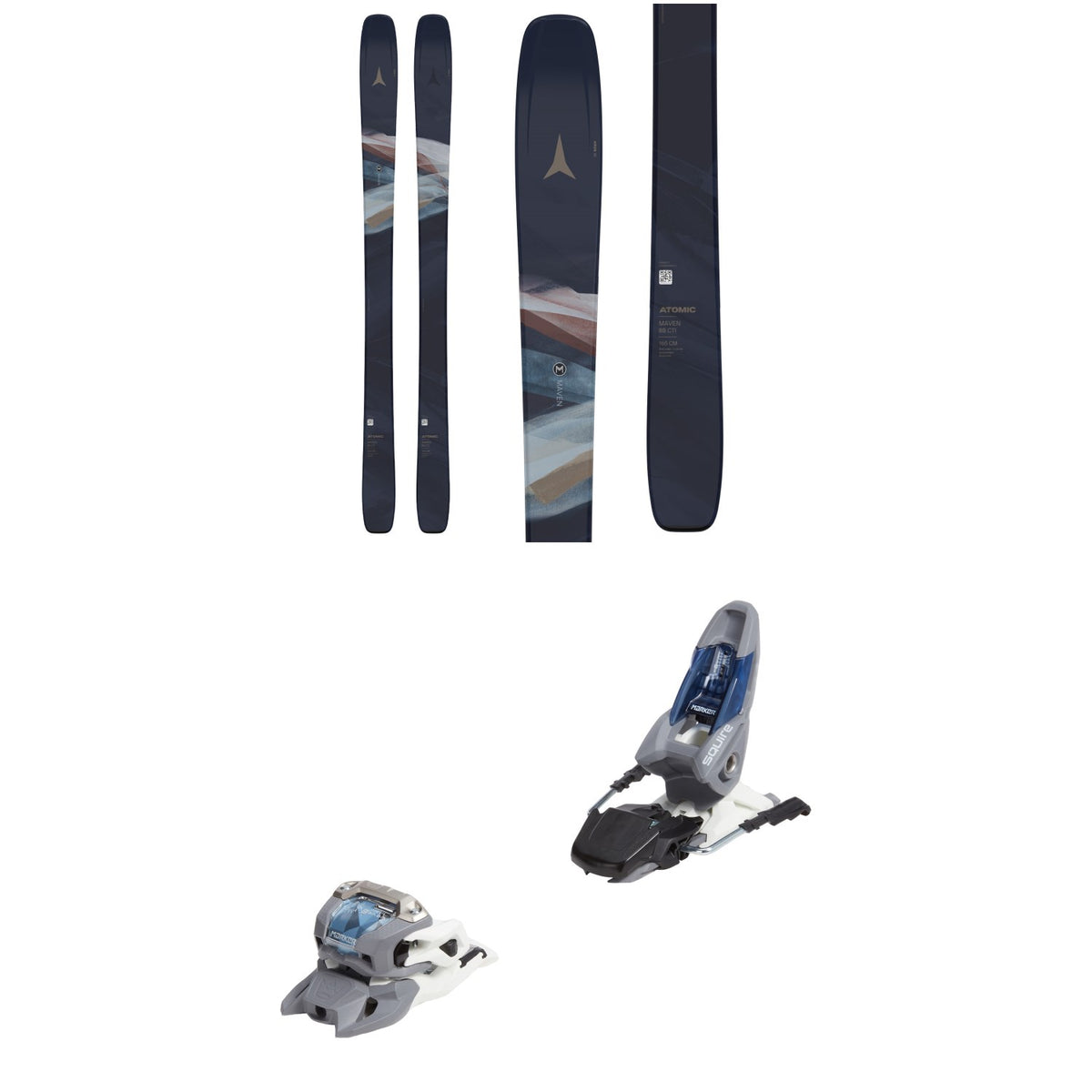 Atomic Maven 88 CTI Skis - Women's + Marker Squire 11 Ski Bindings 2026