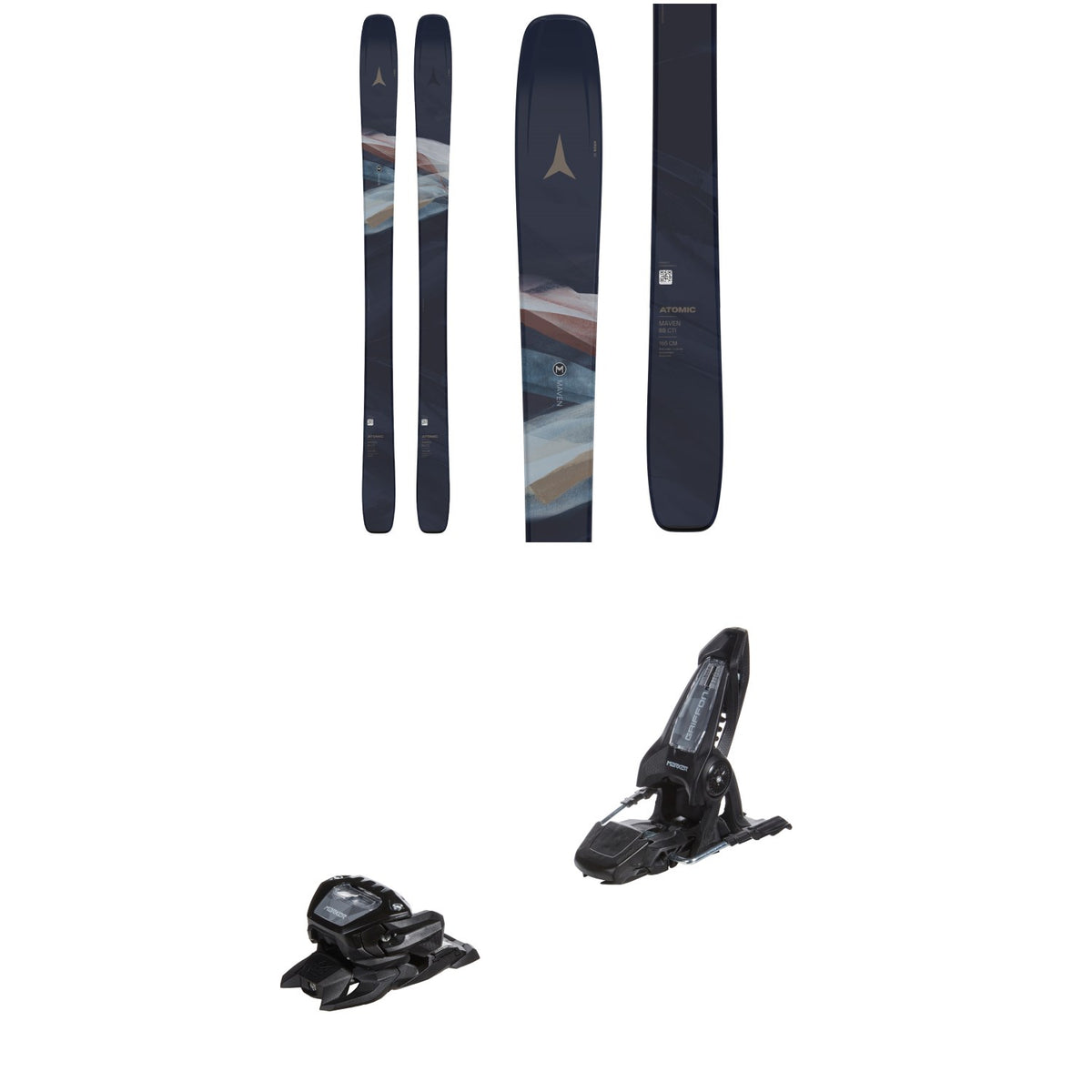 Atomic Maven 88 CTI Skis - Women's + Marker Griffon 13 ID Ski Bindings 2026