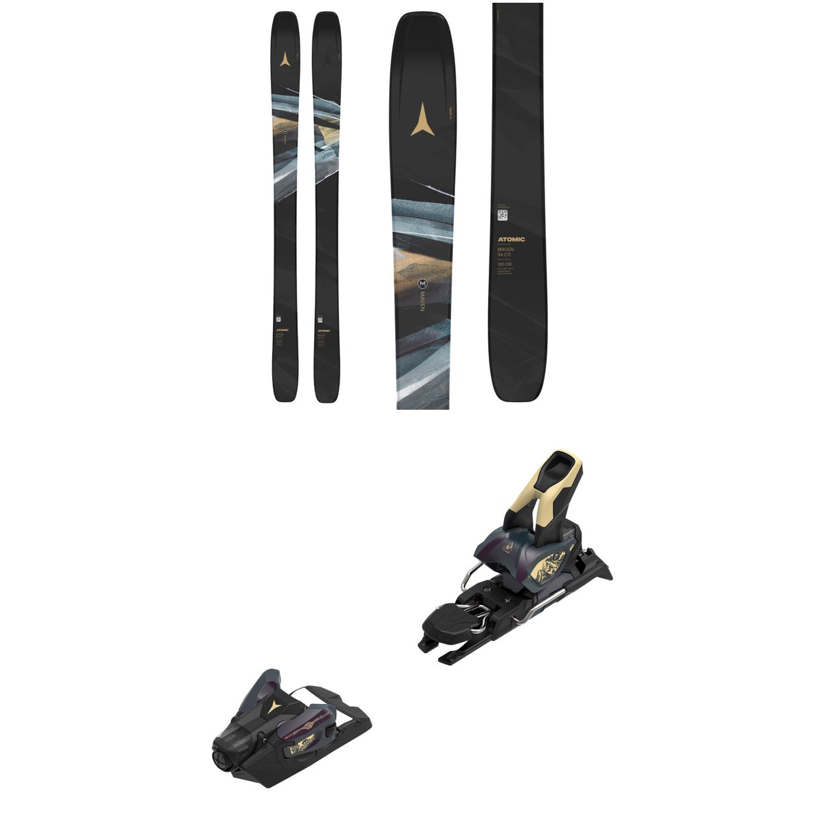 Atomic Maven 94 CTI Skis - Women's + Atomic Strive 12 GW Ski Bindings 2026