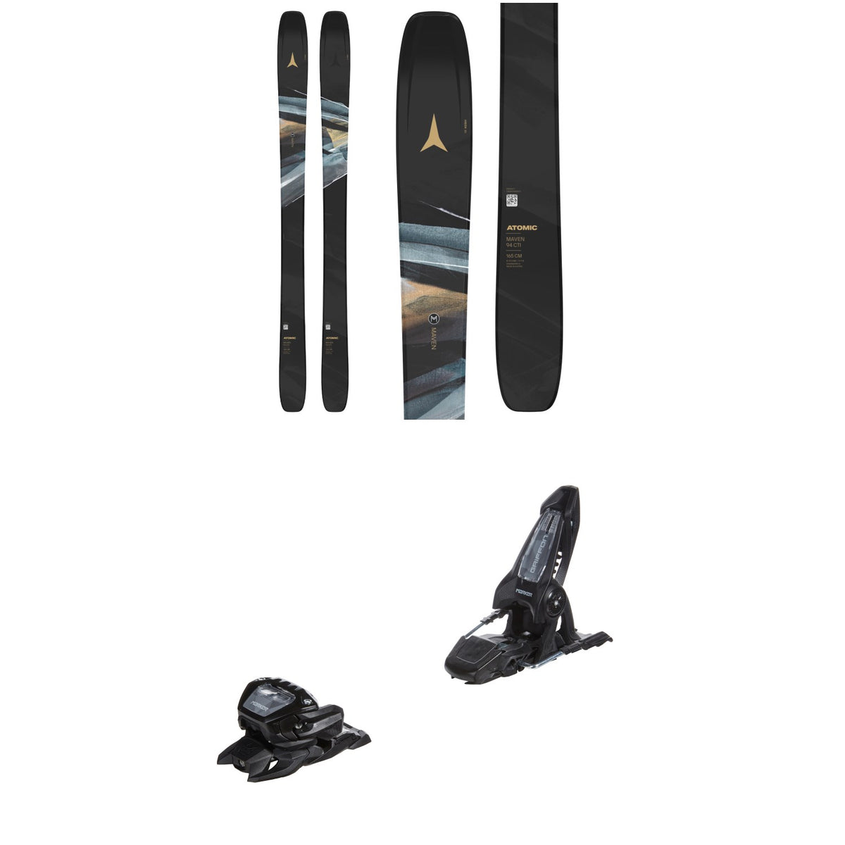 Atomic Maven 94 CTI Skis - Women's + Marker Griffon 13 ID Ski Bindings 2026