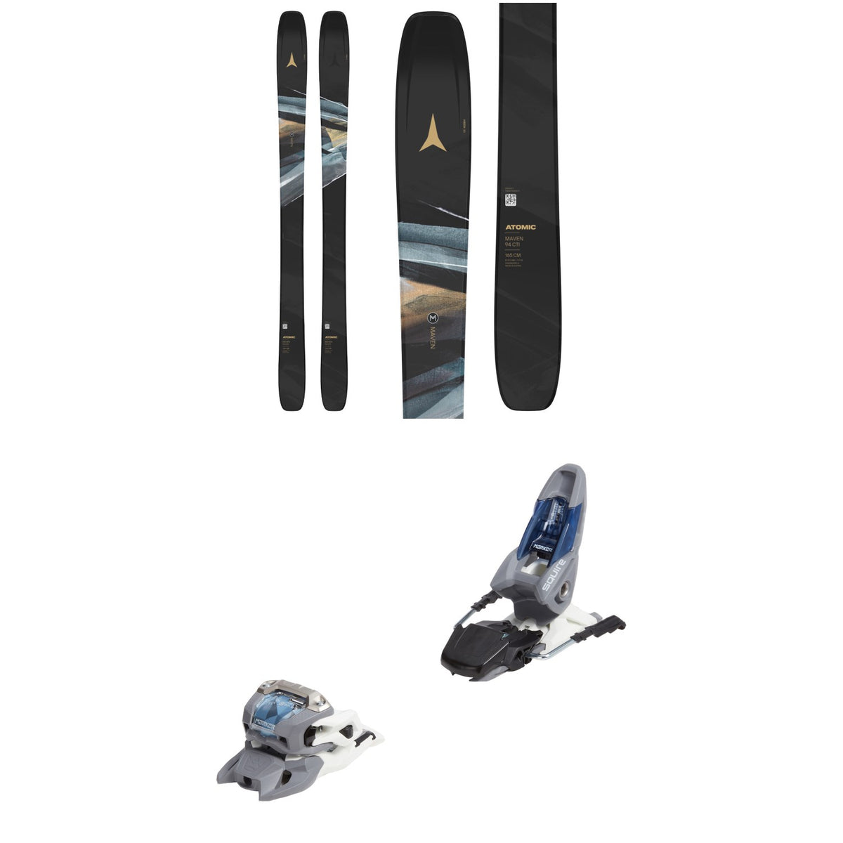 Atomic Maven 94 CTI Skis - Women's + Marker Squire 11 Ski Bindings 2026
