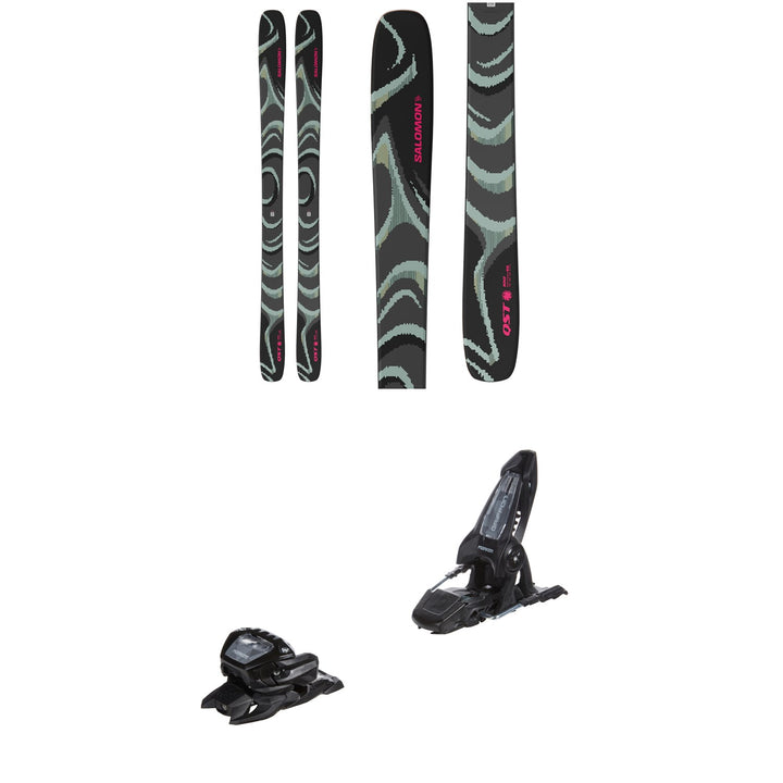 Salomon QST 100 Skis 2027 + Marker Griffon 13 ID Ski Bindings