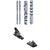 Salomon QST 100 Skis 2027 + Salomon Strive 12 GW Ski Bindings
