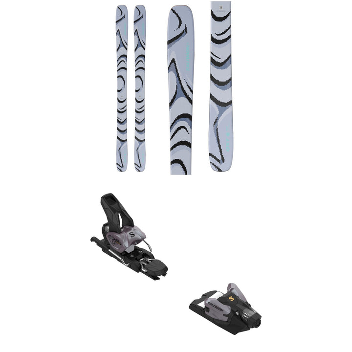 Salomon QST 100 Skis 2027 + Salomon Strive 12 GW Ski Bindings