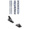 Salomon QST 100 Skis 2027 + Salomon Strive 12 GW Ski Bindings