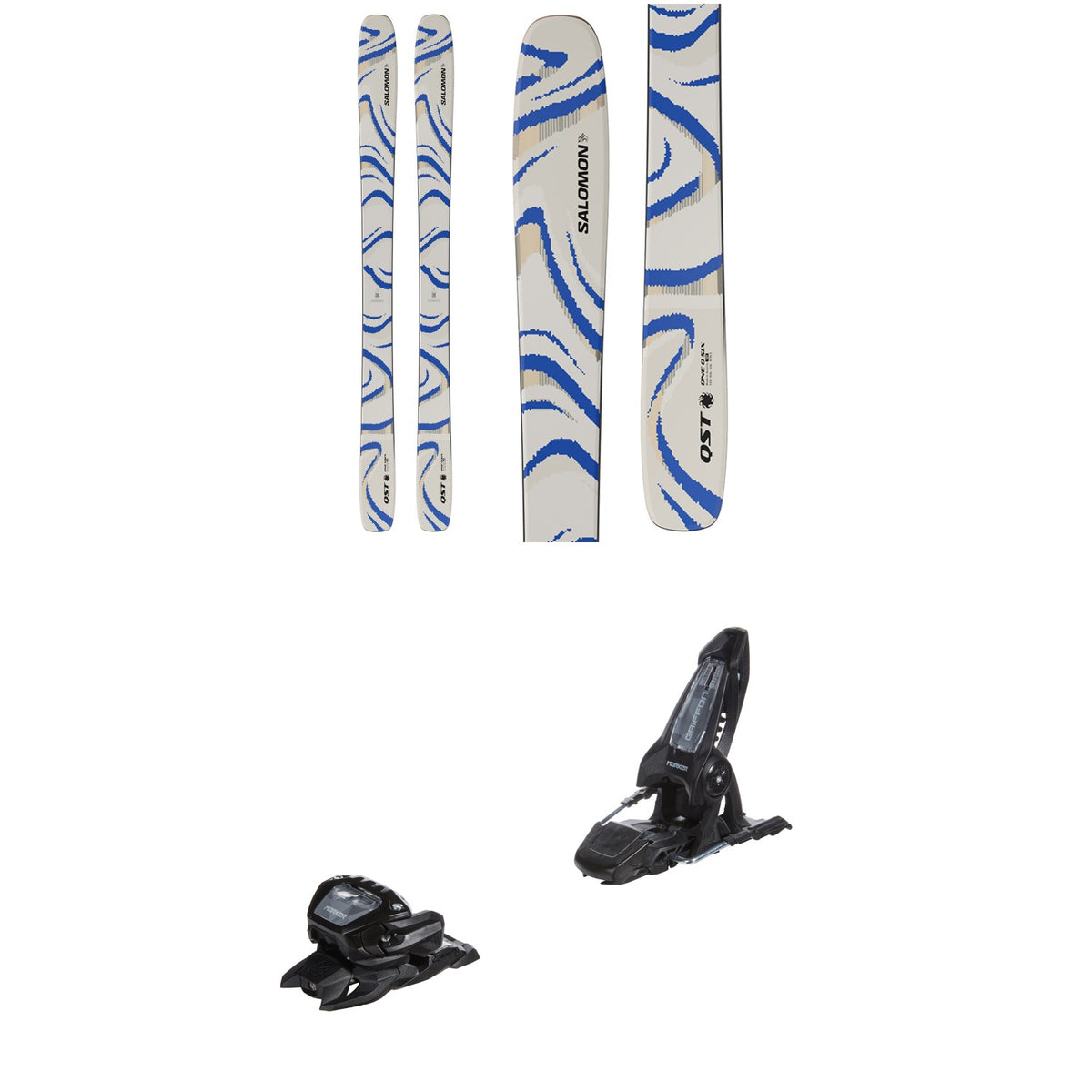 Salomon QST 106 Skis 2027 + Marker Griffon 13 ID Ski Bindings