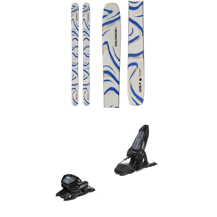 Salomon QST 106 Skis 2027 + Marker Griffon 13 ID Ski Bindings