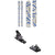 Salomon QST 106 Skis 2027 + Salomon Strive 12 GW Ski Bindings
