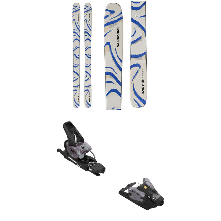 Salomon QST 106 Skis 2027 + Salomon Strive 12 GW Ski Bindings