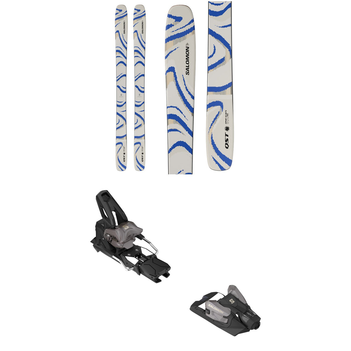 Salomon QST 106 Skis 2027 + Salomon Strive 14 GW Ski Bindings