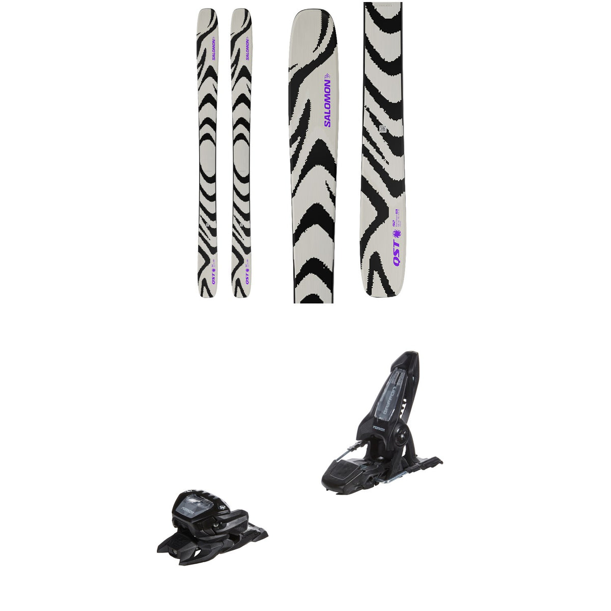 Salomon QST 92 Skis 2027 + Marker Griffon 13 ID Ski Bindings