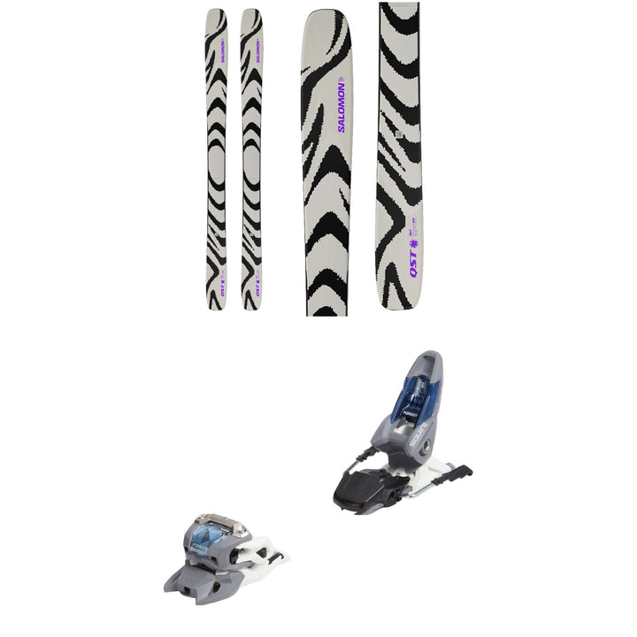 Salomon QST 92 Skis 2027 + Marker Squire 11 Ski Bindings