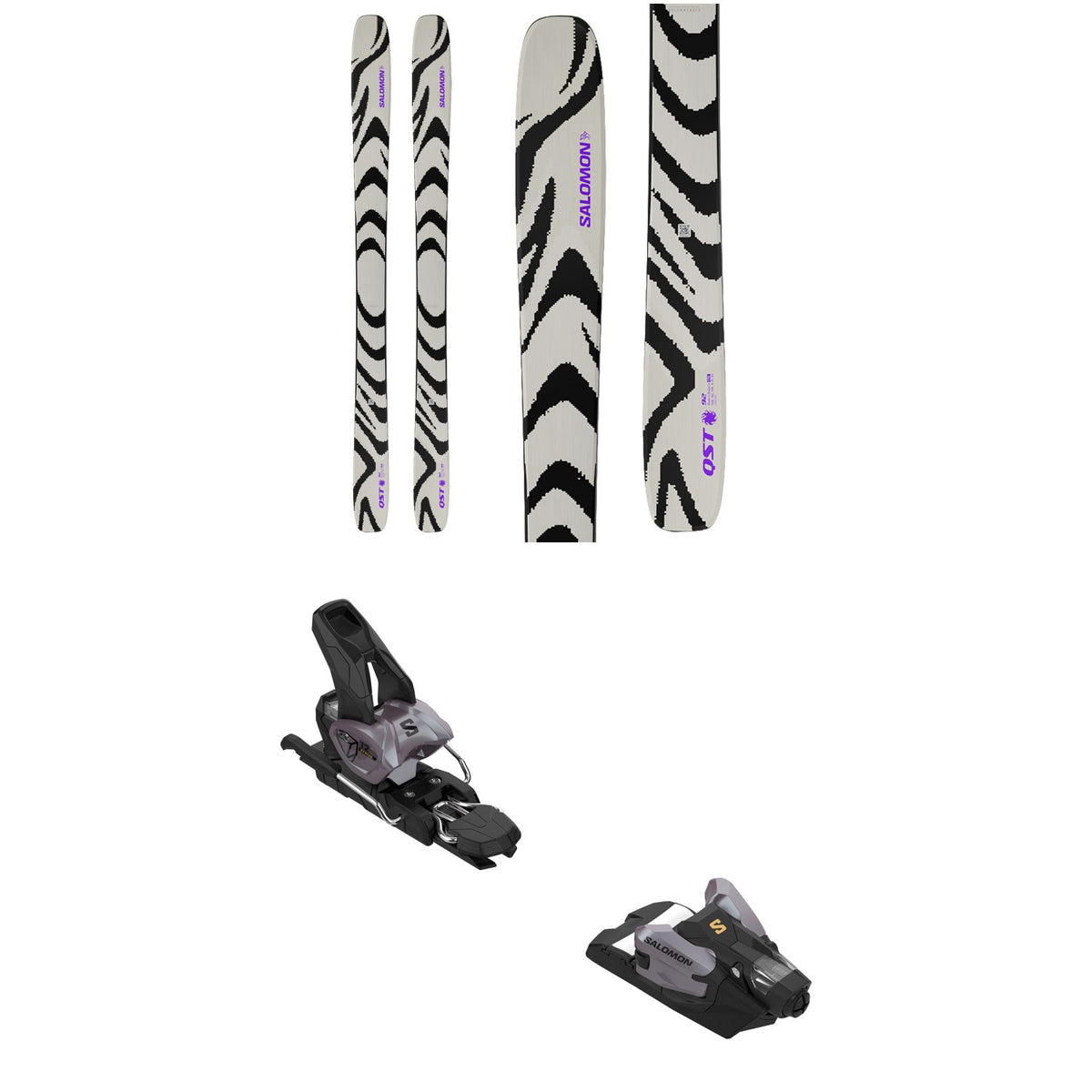 Salomon QST 92 Skis 2027 + Salomon Strive 12 GW Ski Bindings