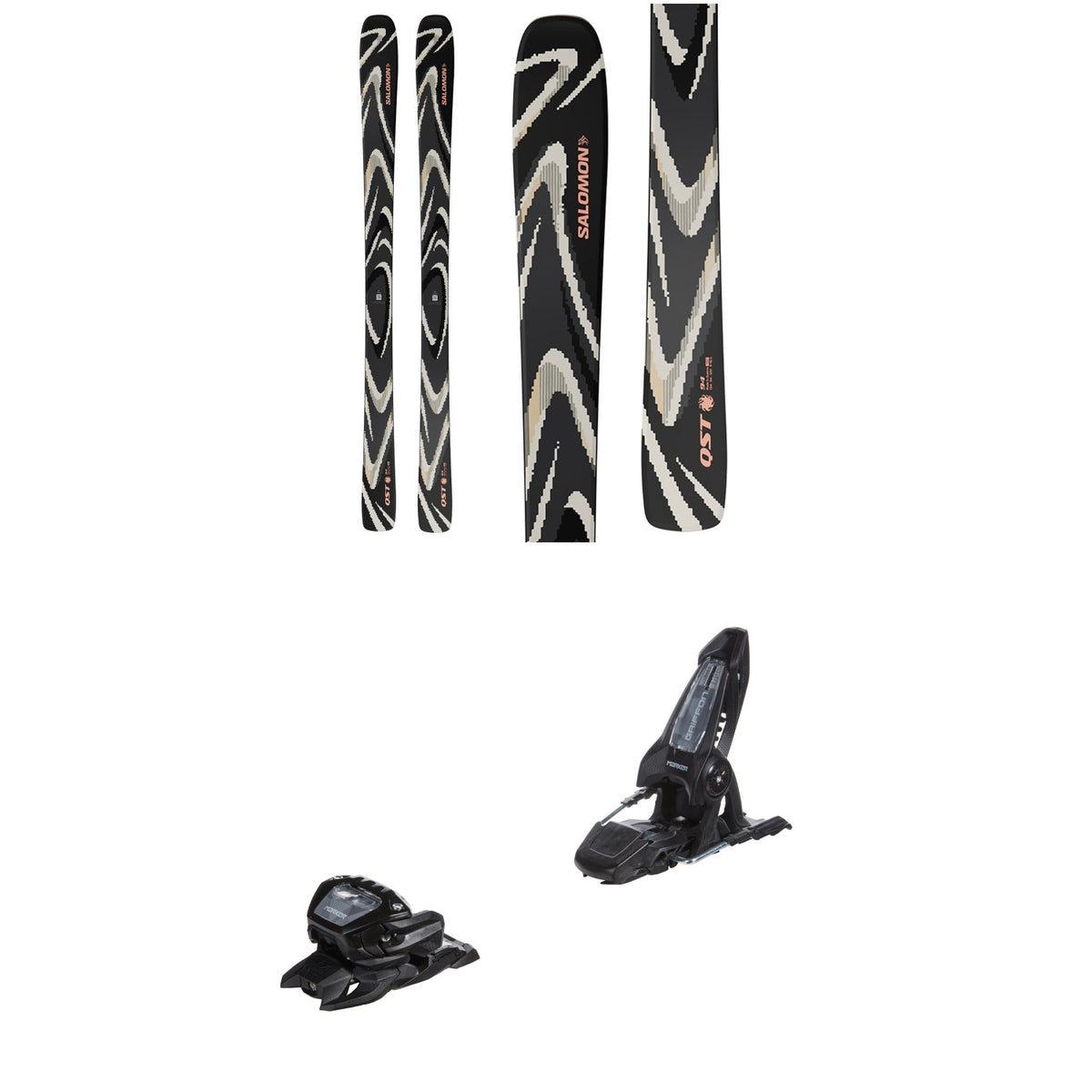 Salomon QST 94 Skis 2027 + Marker Griffon 13 ID Ski Bindings