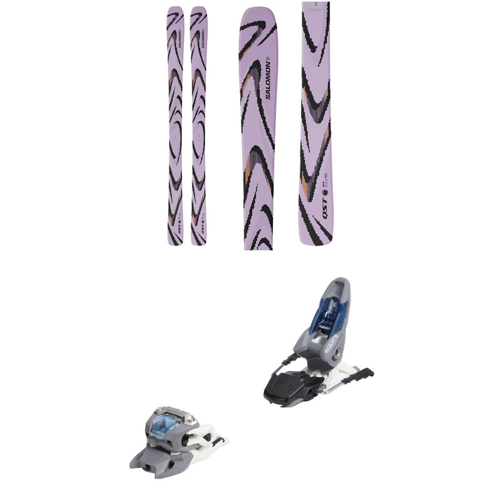 Salomon QST 94 Skis 2027 + Marker Squire 11 Ski Bindings