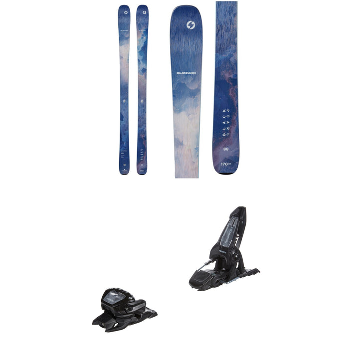 Blizzard Black Pearl 88 Skis - Women's 2027 + Marker Griffon 13 ID Ski Bindings