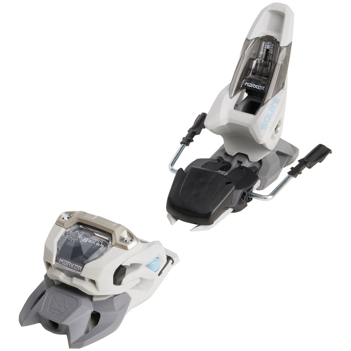 Marker Squire 11 Ski Bindings Gray/Light Blue
