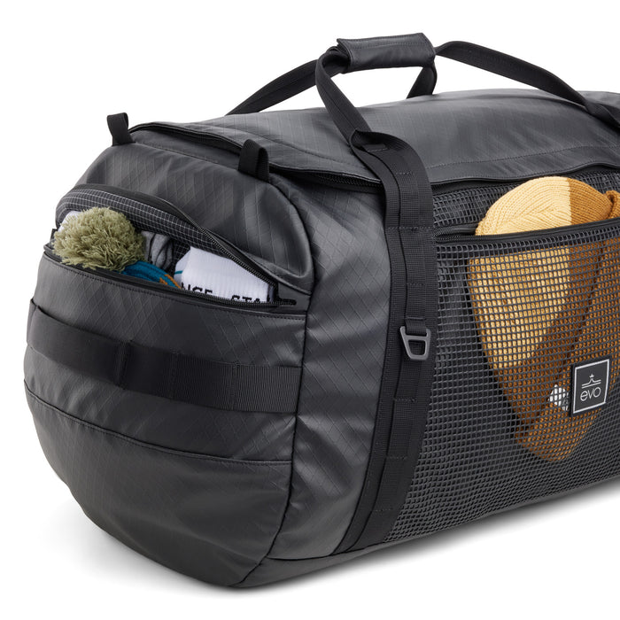 evo Trip 70L Duffel Black