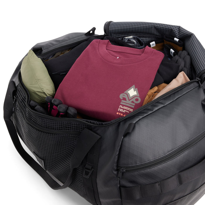 evo Trip 70L Duffel Black