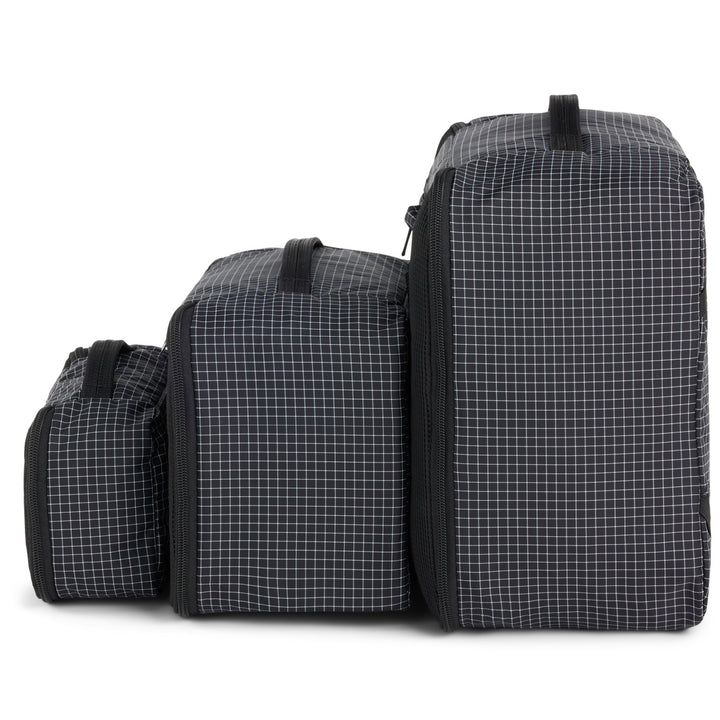 evo Trip Packing Cube Set Black/White Ripstop