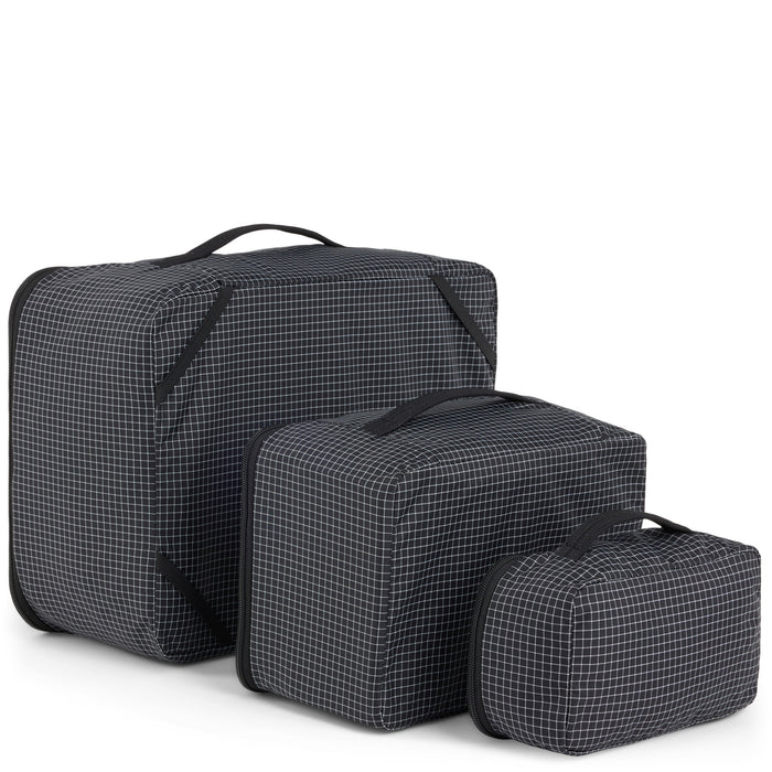 evo Trip Packing Cube Set Black/White Ripstop