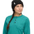 evo Waffle Pocket Henley Top - Unisex Emerald