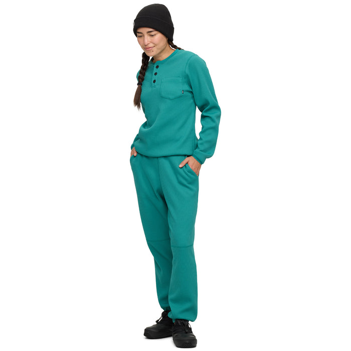 evo Waffle Pants - Unisex Emerald