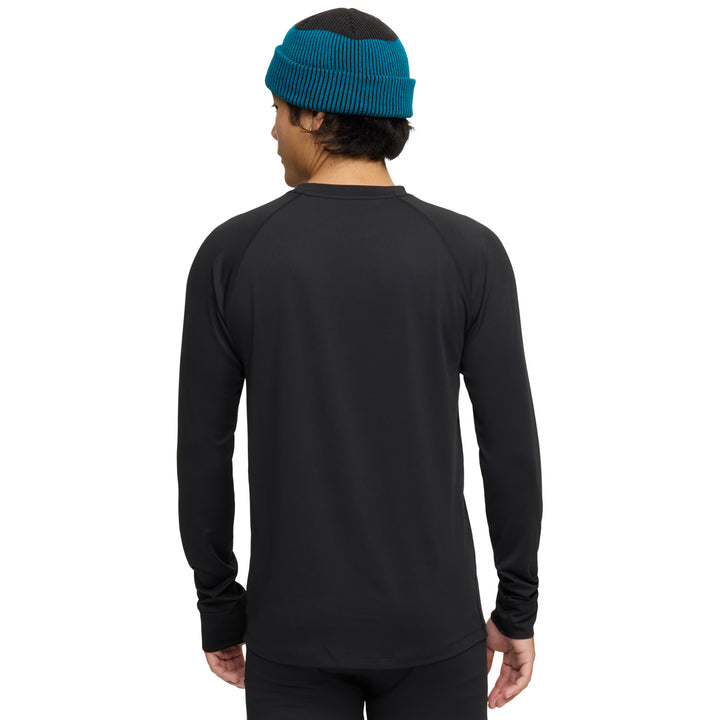 evo Midweight Baselayer Crew Top - Men's Black