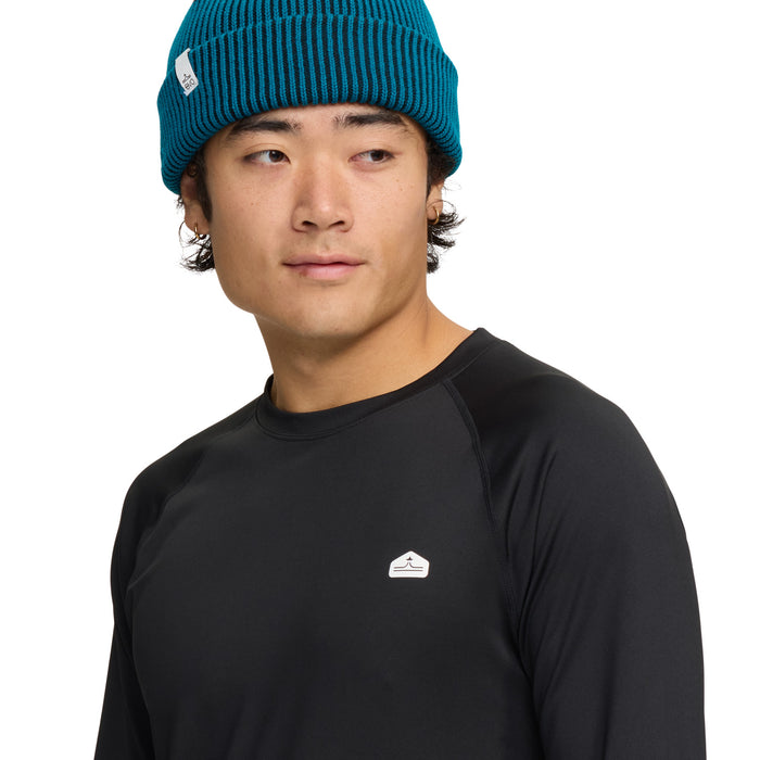 evo Midweight Baselayer Crew Top - Men's Black