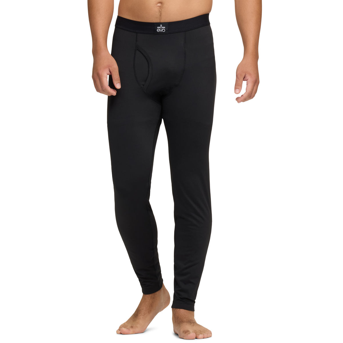 evo Midweight Baselayer Pants - Men's Black