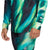 evo Midweight Baselayer Crew Top - Men's Aurora Borealis