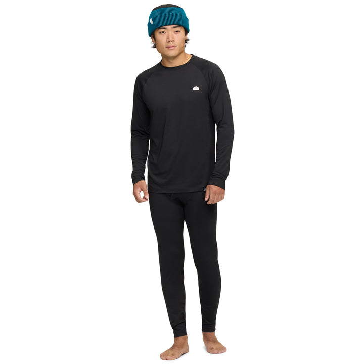evo Midweight Baselayer Pants - Men's Black