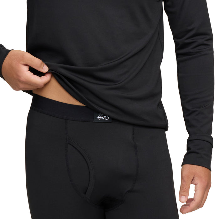 evo Midweight Baselayer Pants - Men's Black