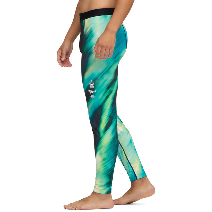 evo Midweight Baselayer Pants - Men's Aurora Borealis