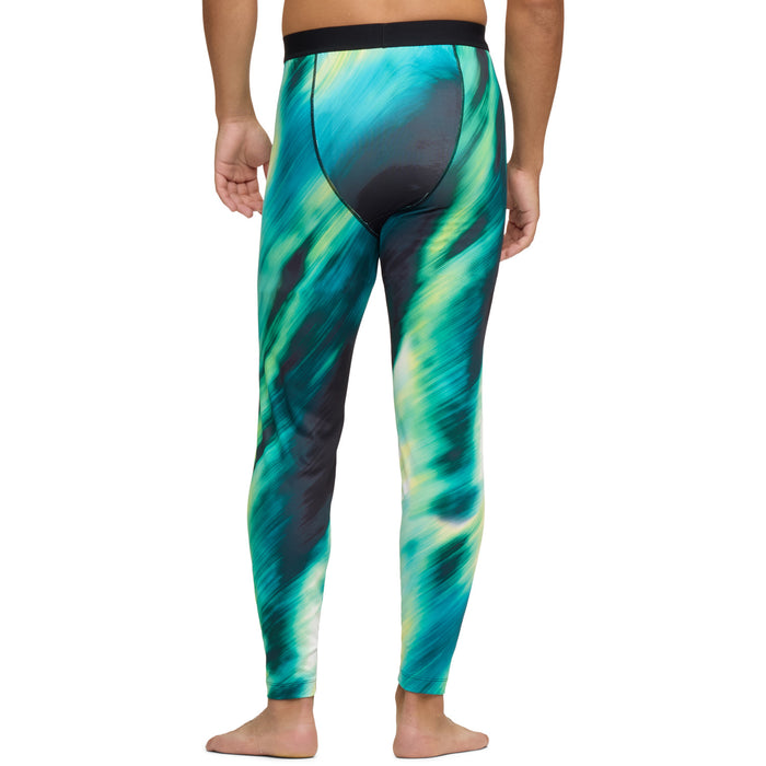 evo Midweight Baselayer Pants - Men's Aurora Borealis