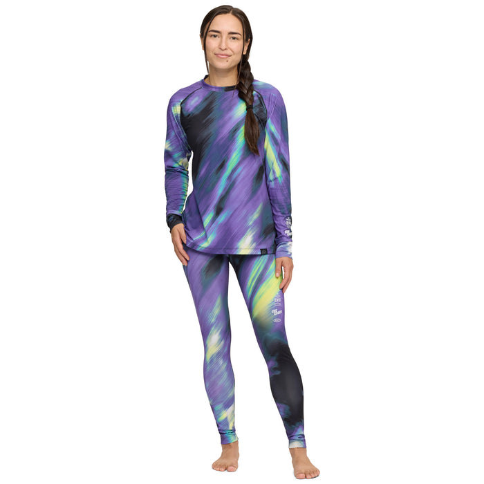 evo Midweight Baselayer Pants - Women's Aurora Australis