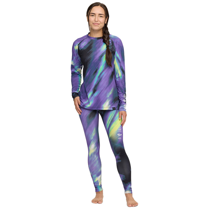 evo Midweight Baselayer Pants - Women's Aurora Australis
